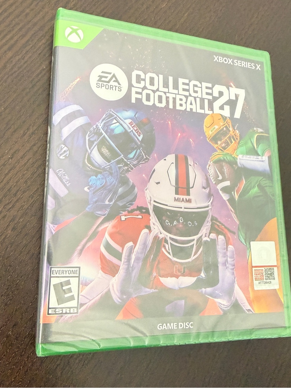 College Football 27 - Microsoft Xbox Series X|S (SEALED)